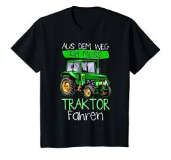 Kinder Kinder Aus dem Weg ich muss Traktor fahren T-Shirt von TRAKTOR