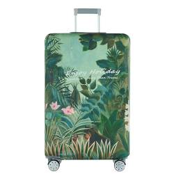 Travelkin Gepäckhüllen für Koffer, TSA-geprüft, Koffer-Abdeckung, passend für 45,7-81,3 cm Gepäck, Jungle, S(18-21inch suitcase) von TRAVEL KIN