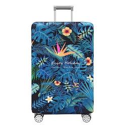 Travelkin Gepäckhüllen für Koffer, TSA-geprüft, Koffer-Abdeckung, passend für 45,7-81,3 cm Gepäck, Paradise, S(18-21inch suitcase) von TRAVEL KIN