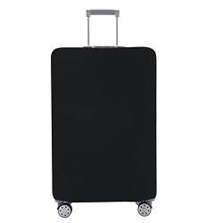 Travelkin Gepäckabdeckung, waschbar, Kofferschutz, kratzfest, passend für 45,7 - 81,3 cm Gepäck, 1-schwarz, L(26-28inch suitcase) von TRAVELKIN More Than Travel