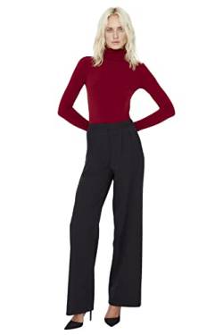 TRENDYOL Damen Trendyol Hose Pants, Schwarz, 42 EU von TRENDYOL