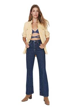 TRENDYOL Frau Hoher Bund Wide Leg Weites Bein der 90er Jeans von TRENDYOL