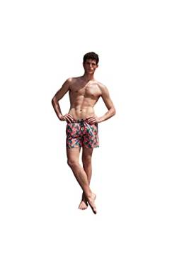 TRENDYOL Herren Beachwear Normal Waist Regular fit Swimming Shorts Baby Badebekleidung, Very Colorful, von TRENDYOL