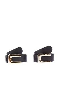 Trendyol Damen Trendyol Black and brown package of women belt Black , Black-brown, M EU von TRENDYOL