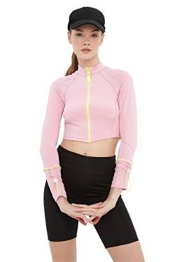 Trendyol Damen Trendyol Sports Bluse Blouse, Pink, M von TRENDYOL