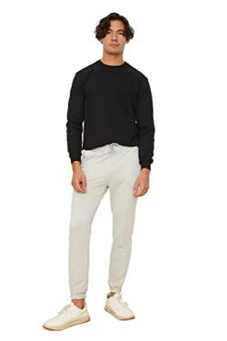 Trendyol Herren Gray Men's Sweatpants, Gray, XL EU von TRENDYOL