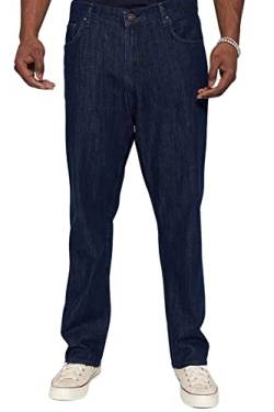 Trendyol Herren Jeans mit normaler Taille, weites Bein, Übergröße Hose, Marineblau, 52/Mehr von TRENDYOL