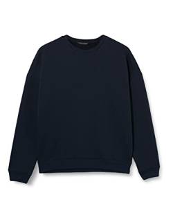 Trendyol Herren Rundhalsausschnitt, einfarbig Sweatshirt, Marineblau, XL von TRENDYOL