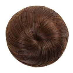 clip im haarteil Gerade Pferdeschwanz-Haarteile mit Kordelzug for Frauen und Mädchen, synthetisches Chignon-Haar, Dutt-Clip-in-Haarverlängerungen, Haarteile mit Kordelzug haarknoten-clip (Color : 2M3 von TRENT-693