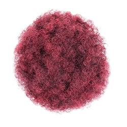 clip im haarteil Haarverlängerungsdutts, kurzes, verworrenes, lockiges Chignon-Haar-Haarteil for Frauen, synthetische Afro-Puffs, Kordelzug, Pferdeschwanz-Dutt-Haarteile haarknoten-clip (Color : Q9 1 von TRENT-693