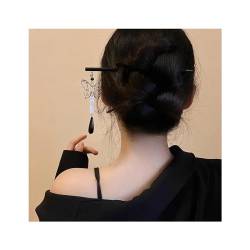 Haarstyling-Stifte Quasten-Haarnadel, neuer chinesischer Stil, helle Holz-Haarspangen, Krallenklammern for dickes Haar Geeignet für Frauen mit dickem Haar von TRESORS