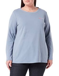 TRIANGLE Damen Shirt langarm, Blau, 52 EU von TRIANGLE