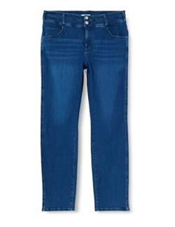 TRIANGLE Women's Jeans-Hose, Slim Fit, Blue, 46 von TRIANGLE