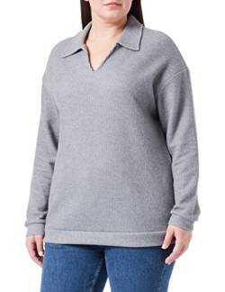 TRIANGLE Women's Sweatshirt, Graphit, 52 von TRIANGLE