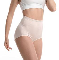 TRIFOLIUM Bauch-Weg & Po-Lift Mittelfeste Kontrolle Shapewear Slip Mieder Beige Fabriketikett L DE 36-38 (8002-BG-L) von TRIFOLIUM