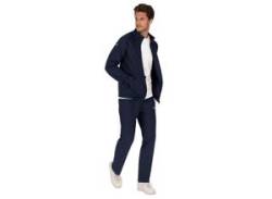 Jogginganzug TRIGEMA "TRIGEMA Freizeitanzug-Set" Gr. XXL, blau (navy) Herren Sportanzüge Trainingsanzüge von TRIGEMA