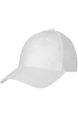 TRIGEMA Baseballcap weiss, Einfarbig von TRIGEMA