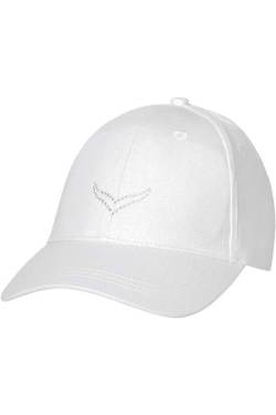 TRIGEMA Baseballcap weiss, Einfarbig von TRIGEMA