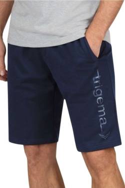 TRIGEMA Comfort Fit Bermuda navy, Einfarbig von TRIGEMA