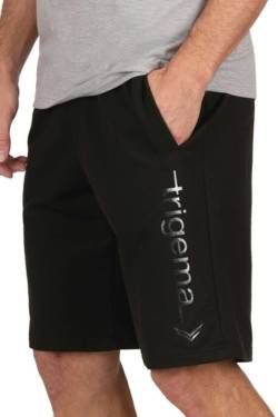 TRIGEMA Comfort Fit Bermuda schwarz, Einfarbig von TRIGEMA