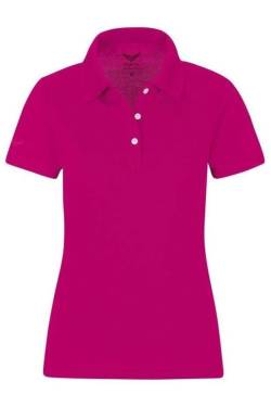 TRIGEMA Comfort Fit Damen Poloshirt magenta, Einfarbig von TRIGEMA