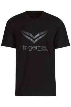 TRIGEMA Comfort Fit Damen T-Shirt anthrazit, Einfarbig von TRIGEMA