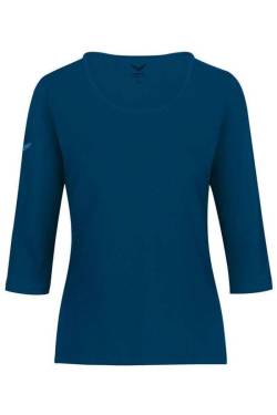 TRIGEMA Comfort Fit Damen T-Shirt saphir, Einfarbig von TRIGEMA