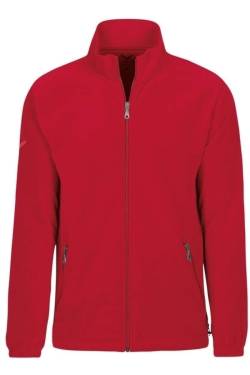 TRIGEMA Comfort Fit Fleecejacke kirsch, Einfarbig von TRIGEMA