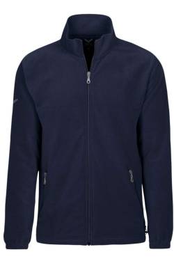 TRIGEMA Comfort Fit Fleecejacke navy, Einfarbig von TRIGEMA