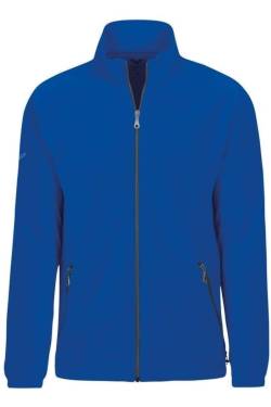 TRIGEMA Comfort Fit Fleecejacke royal, Einfarbig von TRIGEMA