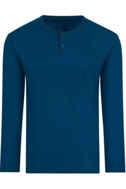 TRIGEMA Comfort Fit Longsleeve saphir, Einfarbig von TRIGEMA