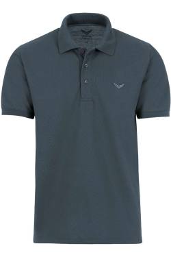 TRIGEMA Comfort Fit Poloshirt Kurzarm anthrazit von TRIGEMA