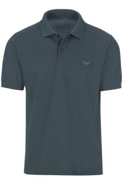 TRIGEMA Comfort Fit Poloshirt Kurzarm anthrazit von TRIGEMA