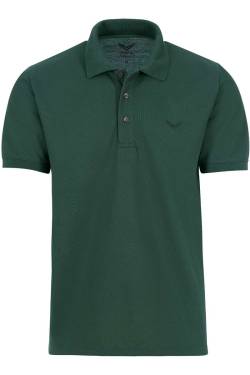 TRIGEMA Comfort Fit Poloshirt Kurzarm dunkelgrün von TRIGEMA