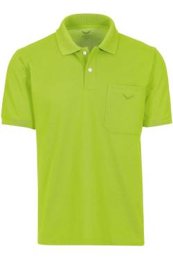 TRIGEMA Comfort Fit Poloshirt Kurzarm lemon von TRIGEMA