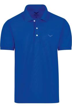 TRIGEMA Comfort Fit Poloshirt Kurzarm royal von TRIGEMA