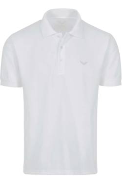 TRIGEMA Comfort Fit Poloshirt Kurzarm weiss von TRIGEMA