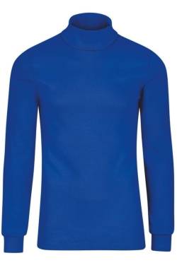 TRIGEMA Comfort Fit Rollkragenpullover royal, Einfarbig von TRIGEMA