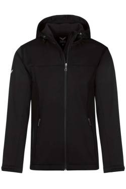 TRIGEMA Comfort Fit Softshelljacke schwarz, Einfarbig von TRIGEMA