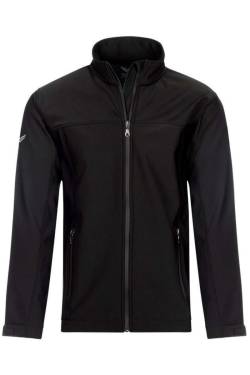 TRIGEMA Comfort Fit Softshelljacke schwarz, Einfarbig von TRIGEMA