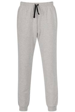 TRIGEMA Comfort Fit Sweathose grau, Melange von TRIGEMA