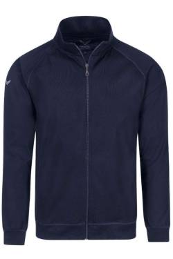 TRIGEMA Comfort Fit Sweatjacke navy, Einfarbig von TRIGEMA