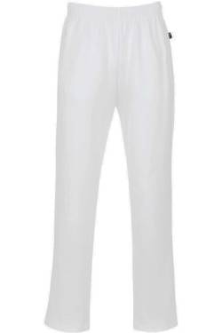 TRIGEMA Regular Fit Freizeithose weiss, Einfarbig von TRIGEMA