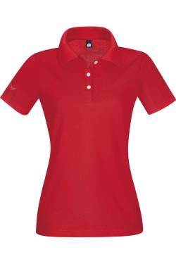 TRIGEMA Slim Fit Damen Poloshirt rot, Einfarbig von TRIGEMA