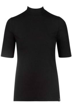 TRIGEMA Slim Fit Damen T-Shirt schwarz, Einfarbig von TRIGEMA