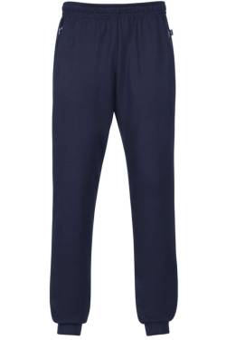 TRIGEMA Straight Fit Jogginghose navy, Einfarbig von TRIGEMA