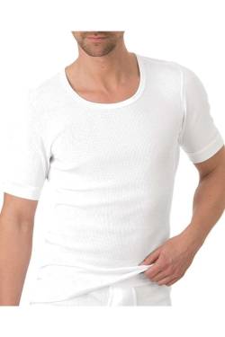 TRIGEMA T-Shirt Rundhals weiss, Einfarbig von TRIGEMA