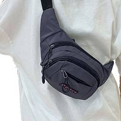 Hüfttasche | Kleine Gürteltasche für Damen mit separaten Taschen,Hüfttasche mit Reißverschlusstaschen, verstellbare Träger für Reisen, Wandern, Outdoor-Sport Tristo von TRISTO