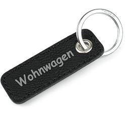 TROIKA Retrotag Wohnwagen | Schlüsselring und Anhänger im Retro Style | hochwertiger und langlebiger Schlüsselanhänger | inkl Original Keyring | in Geschenkverpackung von TROIKA