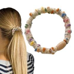 Regenbogen-Stirnband - Damen Haargummis | Haarbänder, Party-Haarschmuck, Nylon-Haarband, süßes Haargummi für Hochzeit, Mädchen, Frauen, Weihnachten Troonz von TROONZ